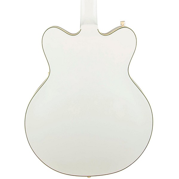 Gretsch Guitars G5422TG Electromatic Double Cutaway Hollowbody Electric Guitar Snow Crest White