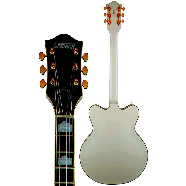 Gretsch Guitars G5422TG Electromatic Double Cutaway Hollowbody Electric Guitar Snow Crest White