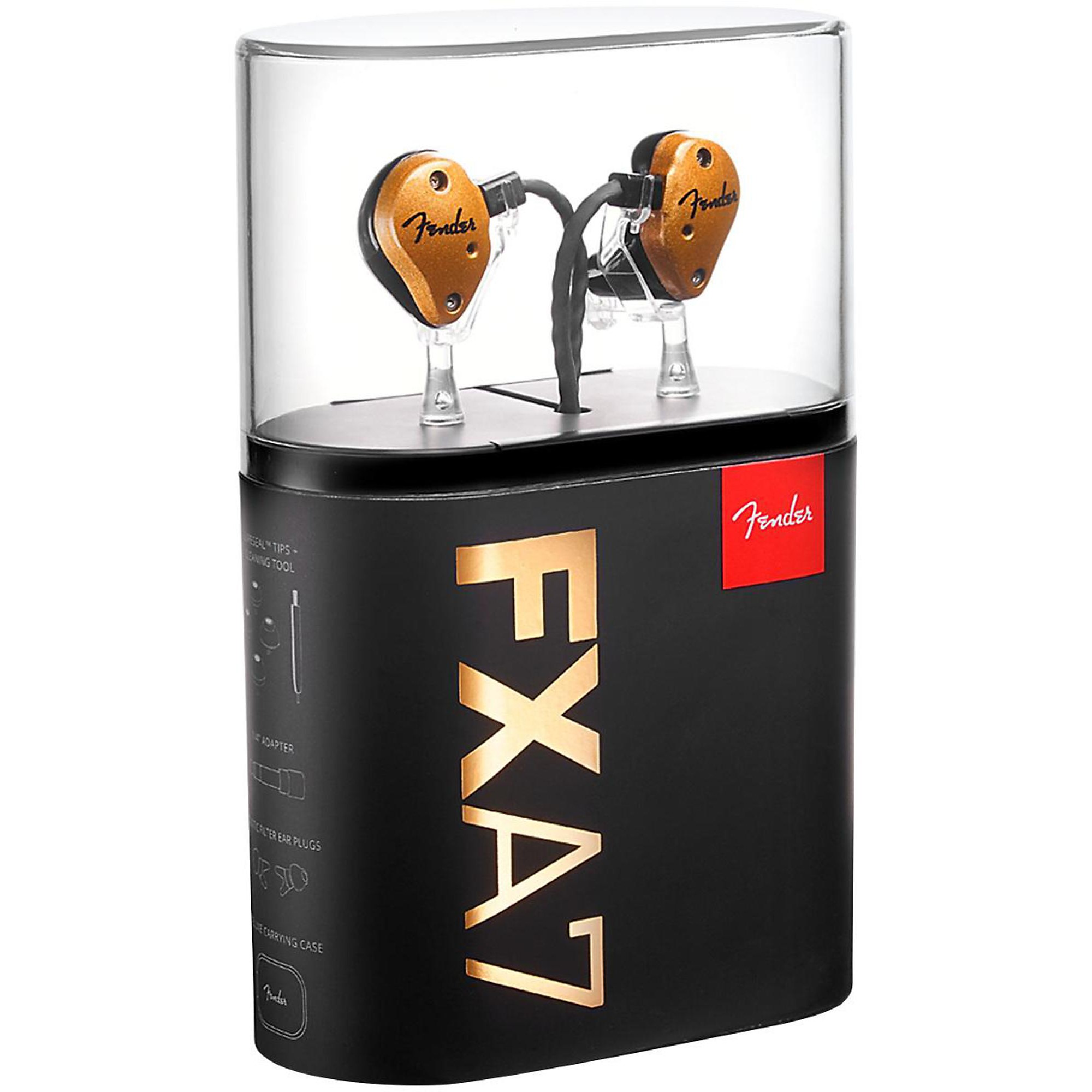 Fender FXA7 Pro In-Ear Monitors - Gold Gold | Guitar Center