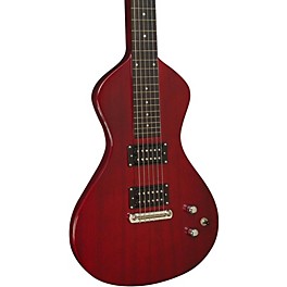 Asher Guitars & Lap Steels AJ-200CH Electro Hawaiian Junior Lap Steel Guitar Transparent Cherry