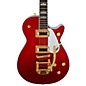 Open Box Gretsch Guitars FSR Two-Tone Electromatic Pro Jet with Bigsby Electric Guitar Level 1 Candy Apple Red and White thumbnail