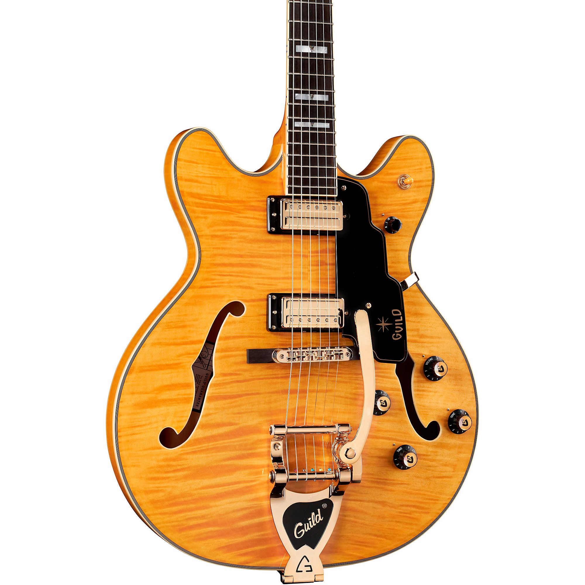 ギター GUILD STARFIRE VI Guild Starfire VI Flamed Maple Semi-Hollow Electric Guitar