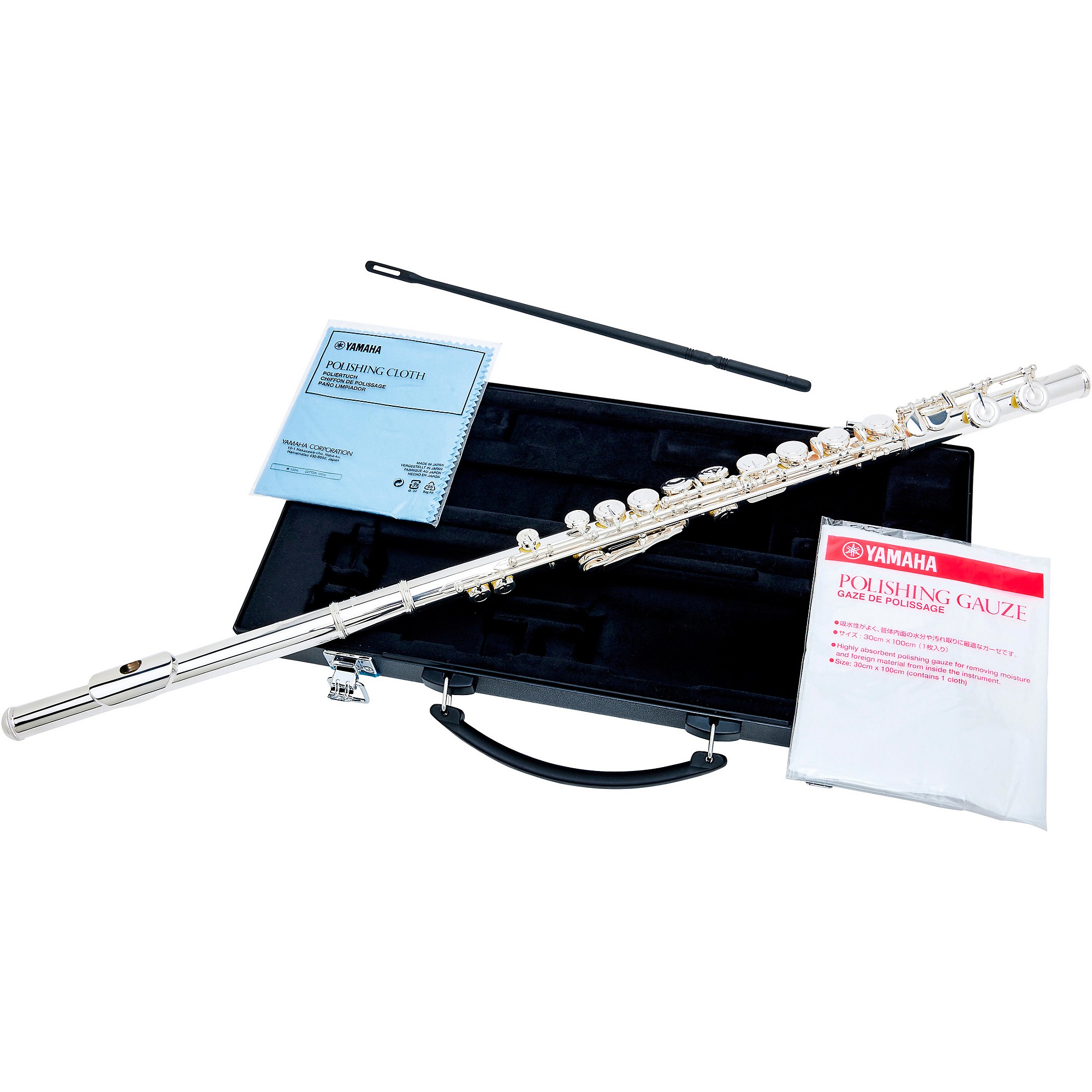 Yamaha YFL-222 Standard Flute Offset G C-Foot | Guitar Center
