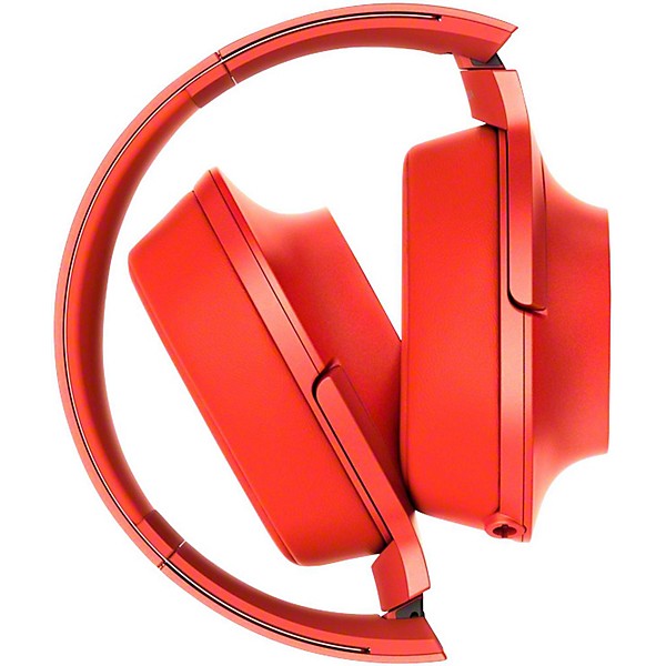 Sony MDR100AAP h.ear Full Size Headphones Red
