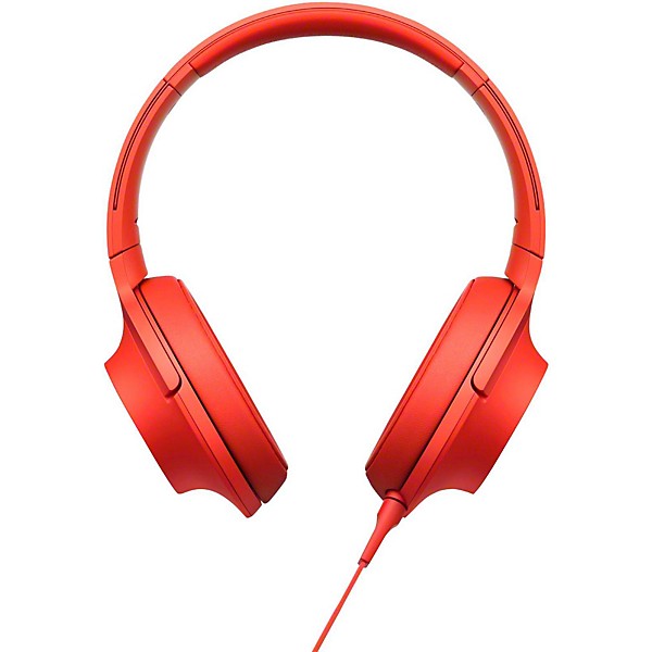 Sony MDR100AAP h.ear Full Size Headphones Red