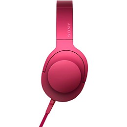 Sony MDR100AAP h.ear Full Size Headphones Pink