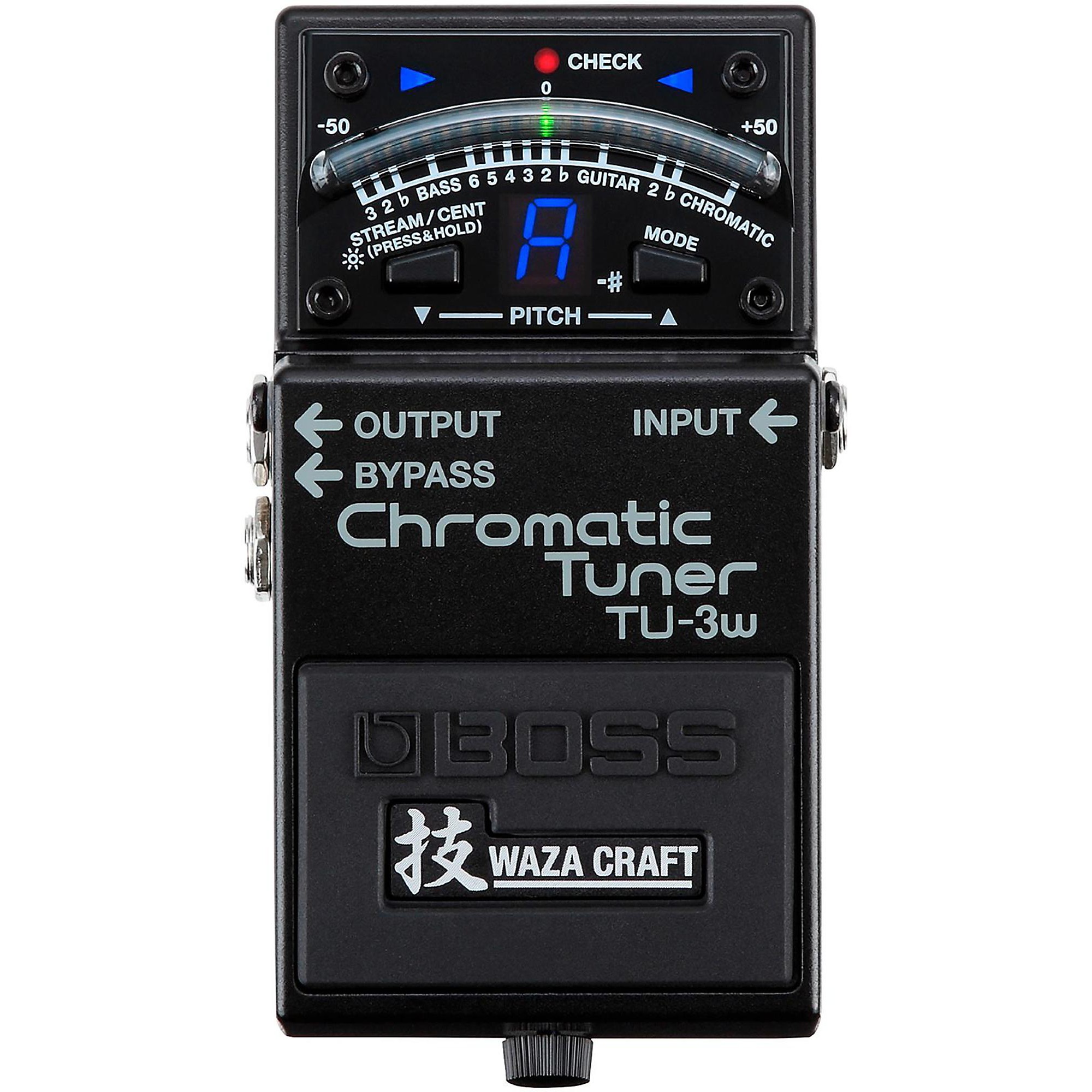 BOSS TU-3W Waza Craft Chromatic Tuner Pedal | Guitar Center