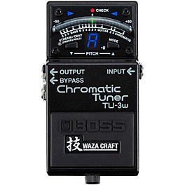 BOSS TU-3W Waza Craft Chromatic Tuner Pedal