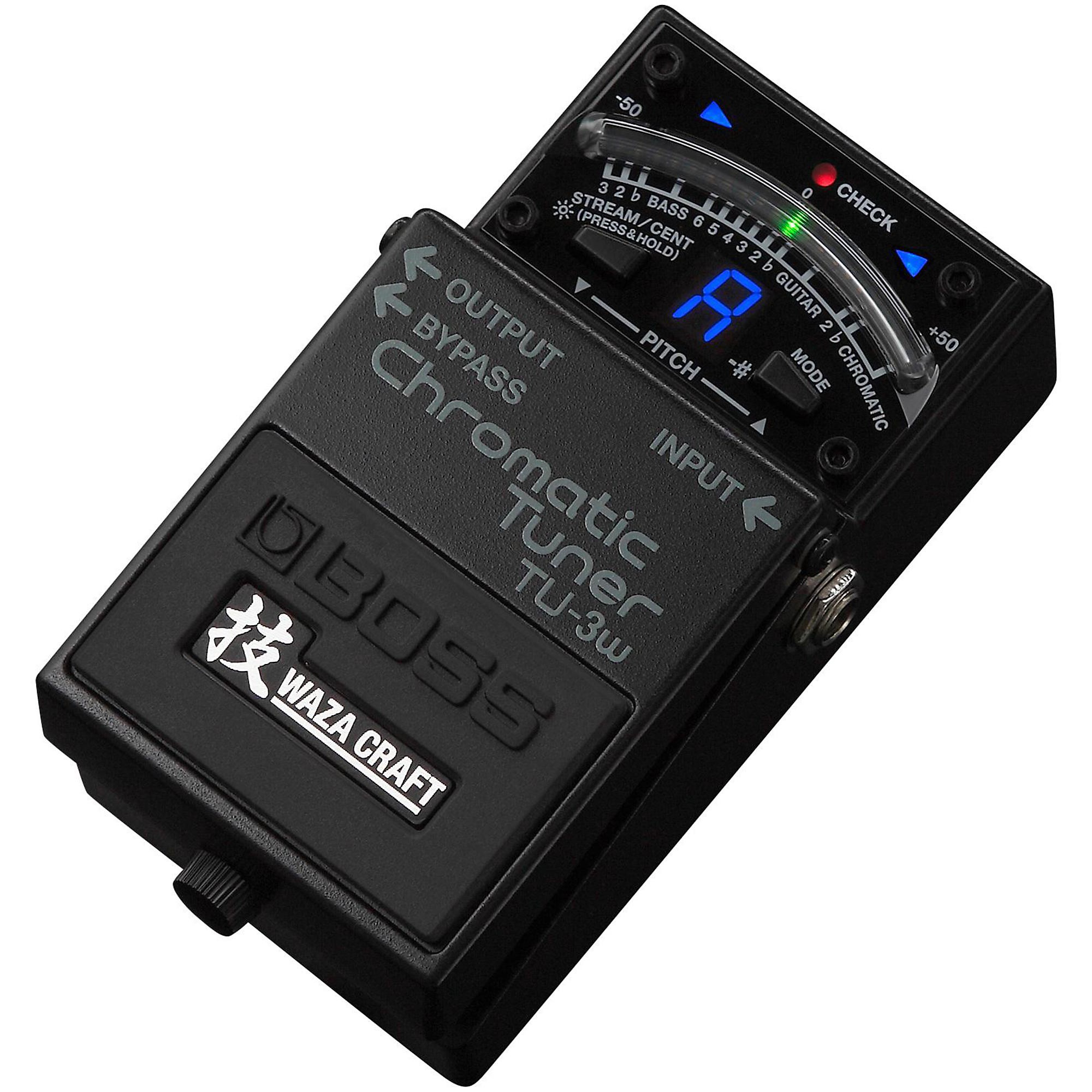 BOSS TU-3 Chromatic Tuner Pedal Power Solution Bundle