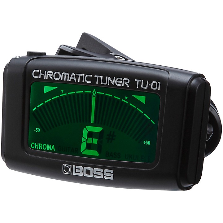Forbavselse kølig løfte BOSS TU-01 Clip-On Chromatic Tuner | Guitar Center
