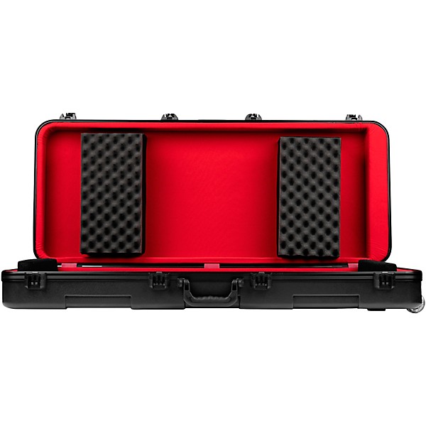 Gator G-FP-TSA-KEY TSA Series ATA Molded Polyethylene Keyboard Case With Wheels 61 Key