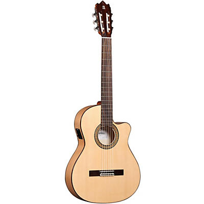 Alhambra 3F Ct Flamenco Acoustic-Electric Guitar Gloss Natural for sale