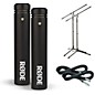 RODE M5 Compact 1/2" Condenser Microphone Matched Pair Cable and Stand Drum Overhead Package thumbnail