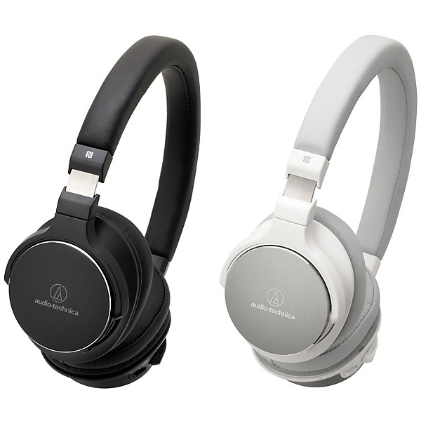 Open Box Audio-Technica ATH-SR5BTBK Bluetooth On Ear Headphones Hi-Res With Controls Level 1