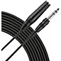 Livewire Essential Headphone Extension Cable 1/4" TRS Male to 1/4" TRS Female 25 ft. Black thumbnail