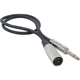 Livewire Advantage Interconnect Cable 1/4" TRS Male to XLR Male 3 ft. Black