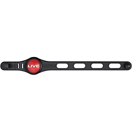 Livewire Essential Rubber Cable Strap 2-Pack Black