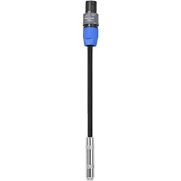 Livewire Essential Adapter 2-Pole Speakon Male to 1/4" TS Female Black 6 in.