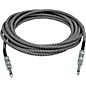 Musician's Gear Standard Instrument Cable Silver Tweed 20 ft. Black and Silver thumbnail