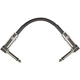 Musician's Gear Standard Instrument Patch Cable 6 in. Black