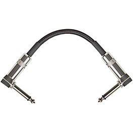 Musician's Gear Standard Instrument Patch Cable 6 in. Black