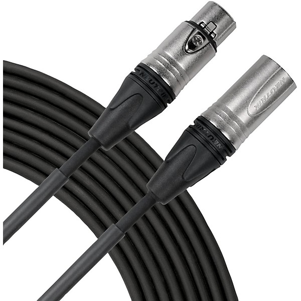 Livewire Advantage XLR Microphone Cable 15 ft. Black Black