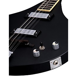 Open Box Luna BGBZ Moonbird Acoustic-Electric Bouzouki Level 2 Satin Black 190839052131