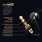 Livewire Elite Instrument Cable With Silent Jack 20 ft. Black