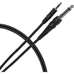 Livewire Essential Interconnect Cable 3.5 mm TRS Male to 1/4" TS Male 5 ft. Black