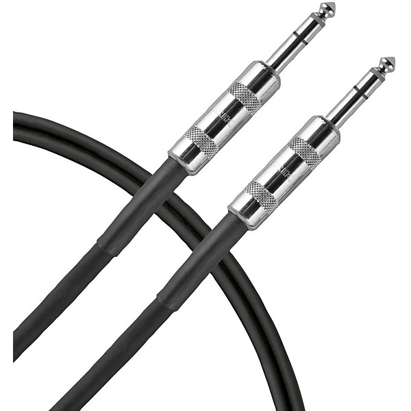 Livewire Advantage Interconnect Cable 1/4" TRS to 1/4" TRS 5 ft. Black