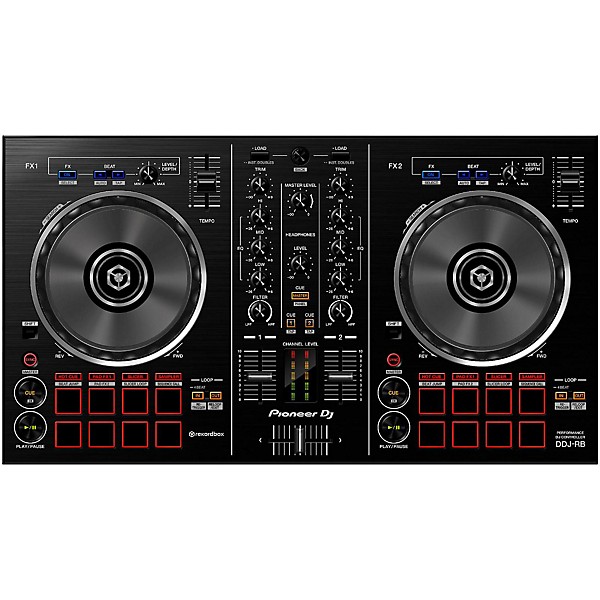Open Box Pioneer DJ DDJ-RB Portable 2-Channel DJ Controller for Rekordbox DJ Level 2 Regular 190839188717