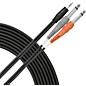 Livewire Essential Interconnect Y-Cable 3.5 mm TRS Male to 1/4" TS Male 15 ft. Black thumbnail