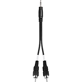 Livewire Essential Interconnect Y-Cable 3... Livewire Essential Interconnect Y-Cable 3.5 mm TRS Male to RCA Male 10 ft. Black