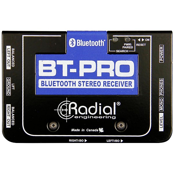 Open Box Radial Engineering BT-Pro Bluetooth Direct Box Level 2  190839904690