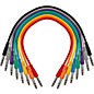 Livewire Essential 1/4" TRS Male to TRS Male Patch Cable 8-Pack 1.5 ft. Black thumbnail