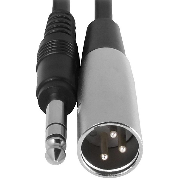 Livewire Essential Interconnect Cable 1/4" TRS to XLR Male 5 ft. Black