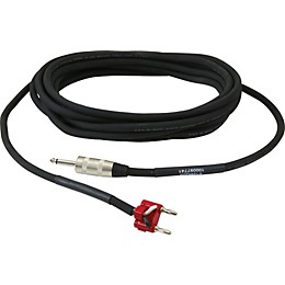 Livewire Elite 12g Speaker Cable Banana to 1/4" Male 50 ft. Black