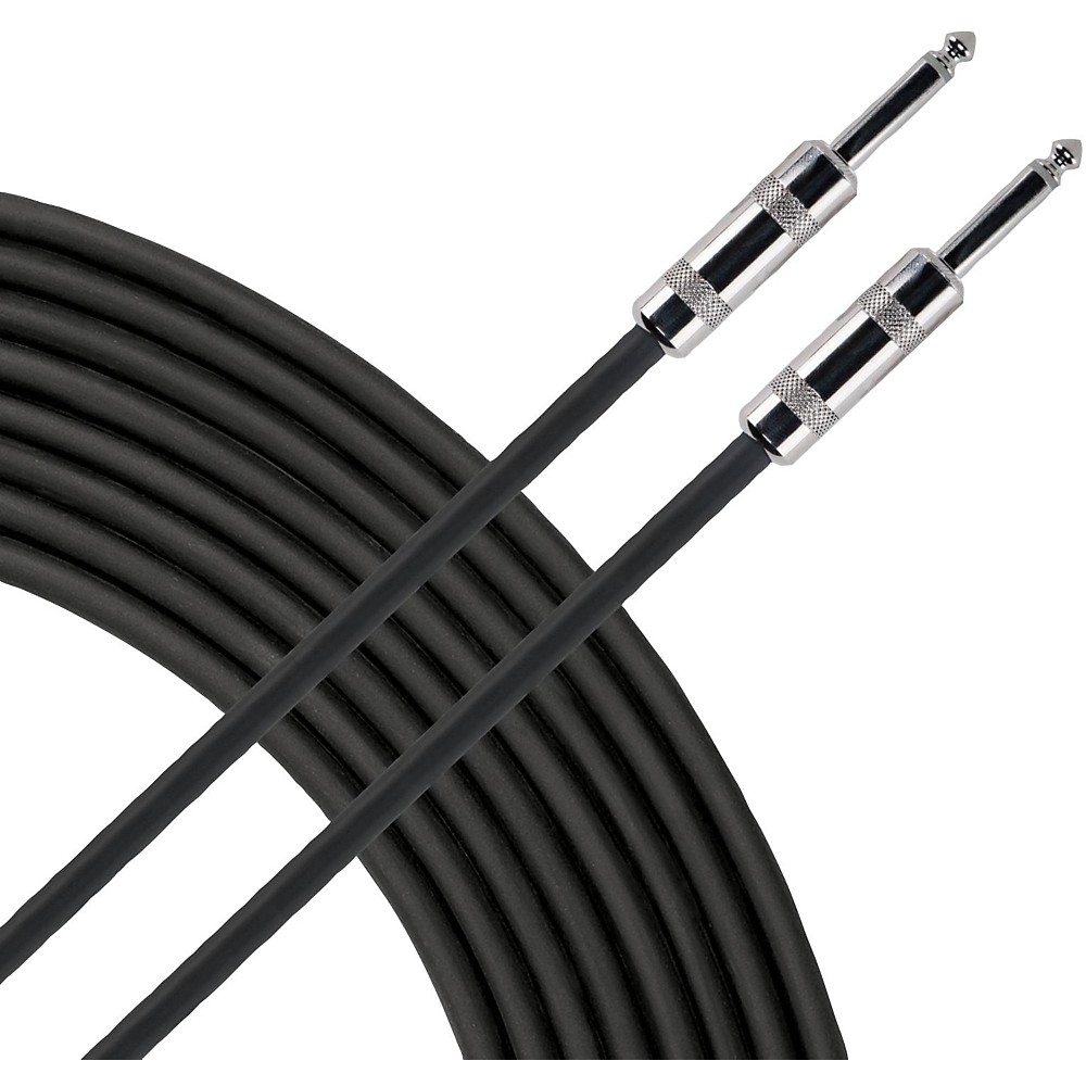Livewire Essential 16g Speaker Cable 1/4in to 1/4in 50 ft. Black