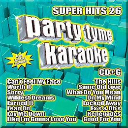 Clearance Sybersound Party Tyme Karaoke - Super Hits 26
