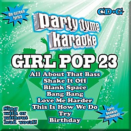 Clearance Sybersound Party Tyme Karaoke - Girl Pop 23