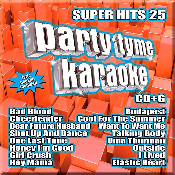 Sybersound Party Tyme Karaoke - Super Hits 25