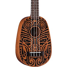 Luna Tribal Pineapple Ukulele Satin Natural