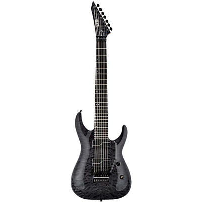 Esp Ltd Buz Mcgrath Buz-7 Electric Guitar See-Thru Black for sale