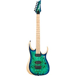 Open Box Ibanez Iron Label RGD Series RGDIX6MPB Electric Guitar Level 1 Surreal Blue Burst