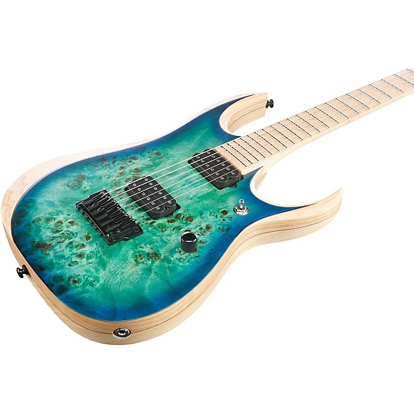 Open Box Ibanez Iron Label RGD Series RGDIX6MPB Electric Guitar Level 1 Surreal Blue Burst
