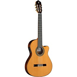 Open Box Alhambra 5 P CT Classical Acoustic-Electric Guitar Level 2 Gloss Natural 190839735874