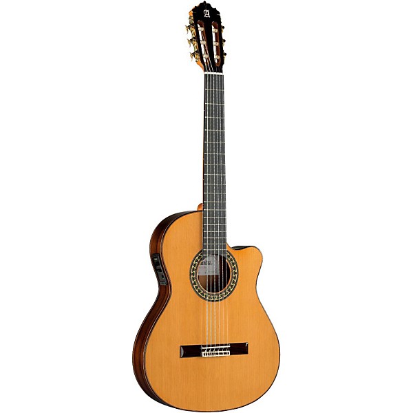 Open Box Alhambra 5 P CT Classical Acoustic-Electric Guitar Level 2 Gloss Natural 190839735874