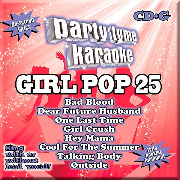 Sybersound Party Tyme Karaoke - Girl Pop 25