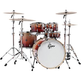 Open Box Gretsch Drums Renown Series Maple 5-Piece Shell Pack Level 1 Natural Walnut Fade