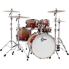 Open Box Gretsch Drums Renown Series Maple 5-Piece Shell Pack Level 1 Natural Walnut Fade